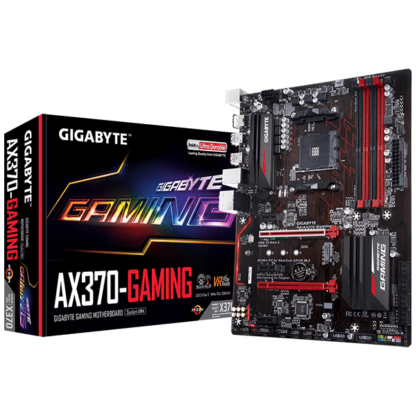 GIGABYTE AX370 Gaming – AMD X370 Chipset Socket AM4 GA-AX370-GAMING Box
