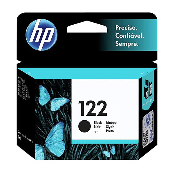 HP 122 Black Original Ink Cartridge (CH561HE) HP 122 Black Original Ink Cartridge (CH561HE)