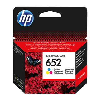 HP 652 Tri-color Original Ink Advantage Cartridge (F6V24AE)