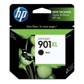 HP 901XL High Yield Black Original Ink Cartridge (CC654AE)