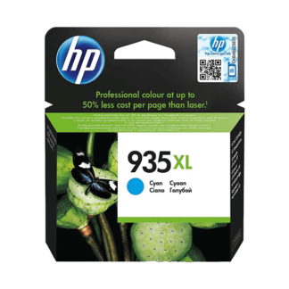 HP 935XL High Yield Cyan Original Ink Cartridge (C2P24AE)