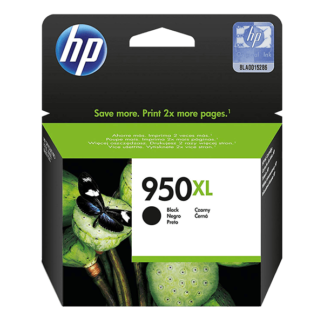 HP 950XL High Yield Black Original Ink Cartridge (CN045AE)