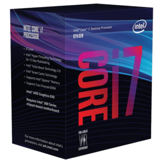 Intel Core i7 8700 3.20GHz Six Core Processor LGA 1151 Socket BX80684I78700