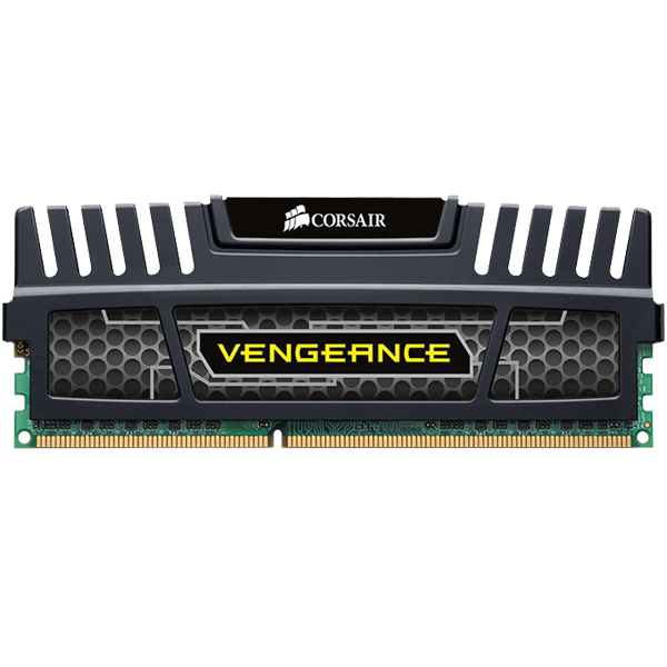 Corsair Vengeance DDR3 Black Vengeance Heatspreader Single Corsair Vengeance DDR3 Black Vengeance Heatspreader Single