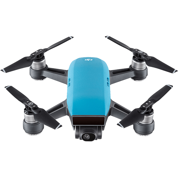 DJI SPARK Blue Drone Camera Front DJI SPARK Blue Drone Camera Front