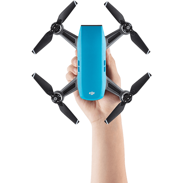 DJI SPARK Blue Drone Hand DJI SPARK Blue Drone Hand
