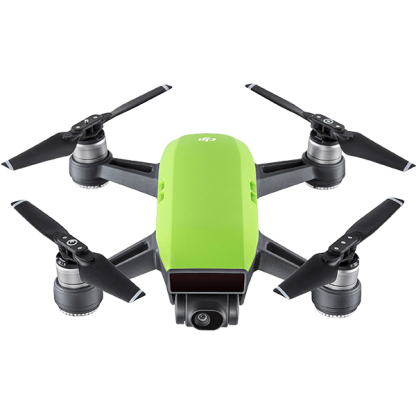 DJI SPARK Green Drone Camera Front