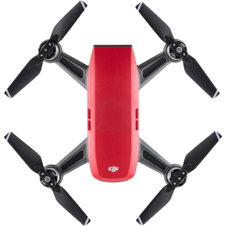 DJI SPARK Red Drone Top