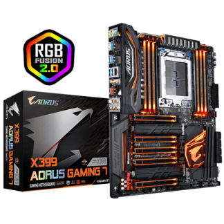 GIGABYTE X399 AORUS GAMING 7 – AMD X399 Chipset Socket TR4 GA-X399-AORUS-GAMING7 Box