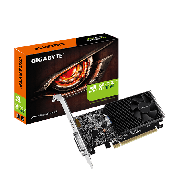 GIGABYTE nVidia GeForce GT1030 – 2048MB GDDR4, 64-Bit Memory Bus GV-N1030D4-2GL Box GIGABYTE nVidia GeForce GT1030 – 2048MB GDDR4, 64-Bit Memory Bus GV-N1030D4-2GL Box