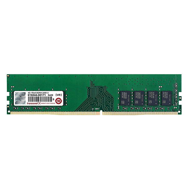 Transcend JetRam 4GB DDR4-2400 288-Pin Desktop DIMM JM2400HLH-4G Transcend JetRam 4GB DDR4-2400 288-Pin Desktop DIMM JM2400HLH-4G